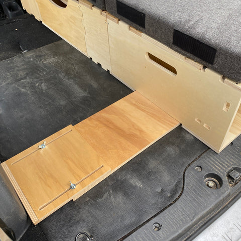 Wooden wedge - compatible with van and minivan kits
