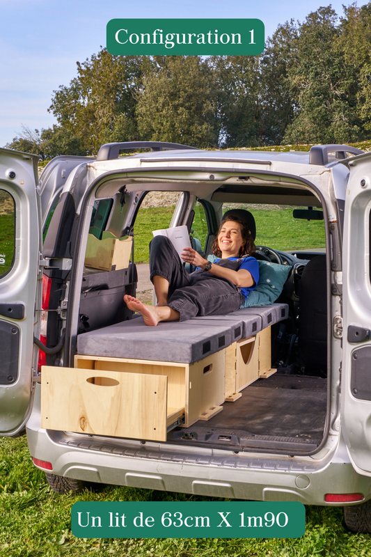 1-seater Micro Camper Kit