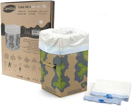 Portable dry toilets - CLEANIS CAREBAG